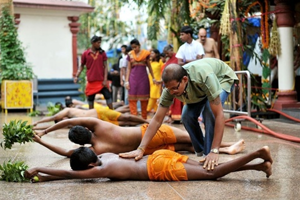 Angapradakshinam In Tirumala Temple