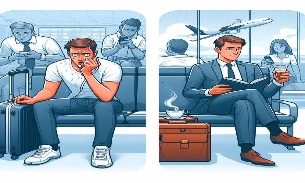 Travel Anxiety Vs Normal People