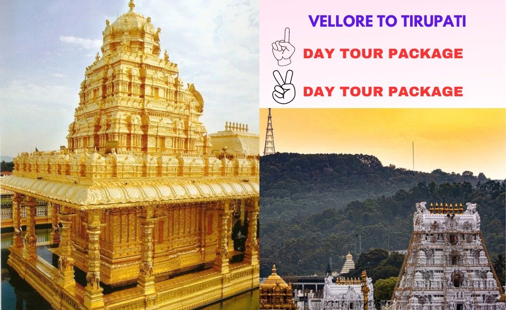 Vellore to Tirupati one day package