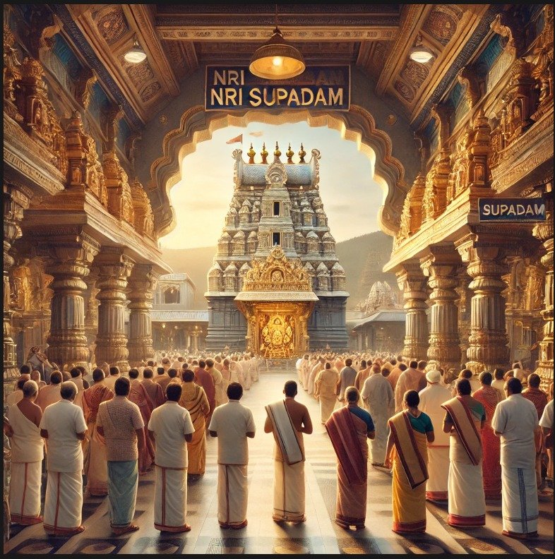 NRI Darshan in Tirumala