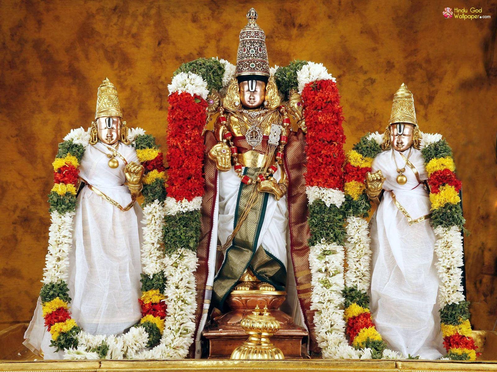 Tirupati Balaji Three Statues Avgtoxeqmwl8146u