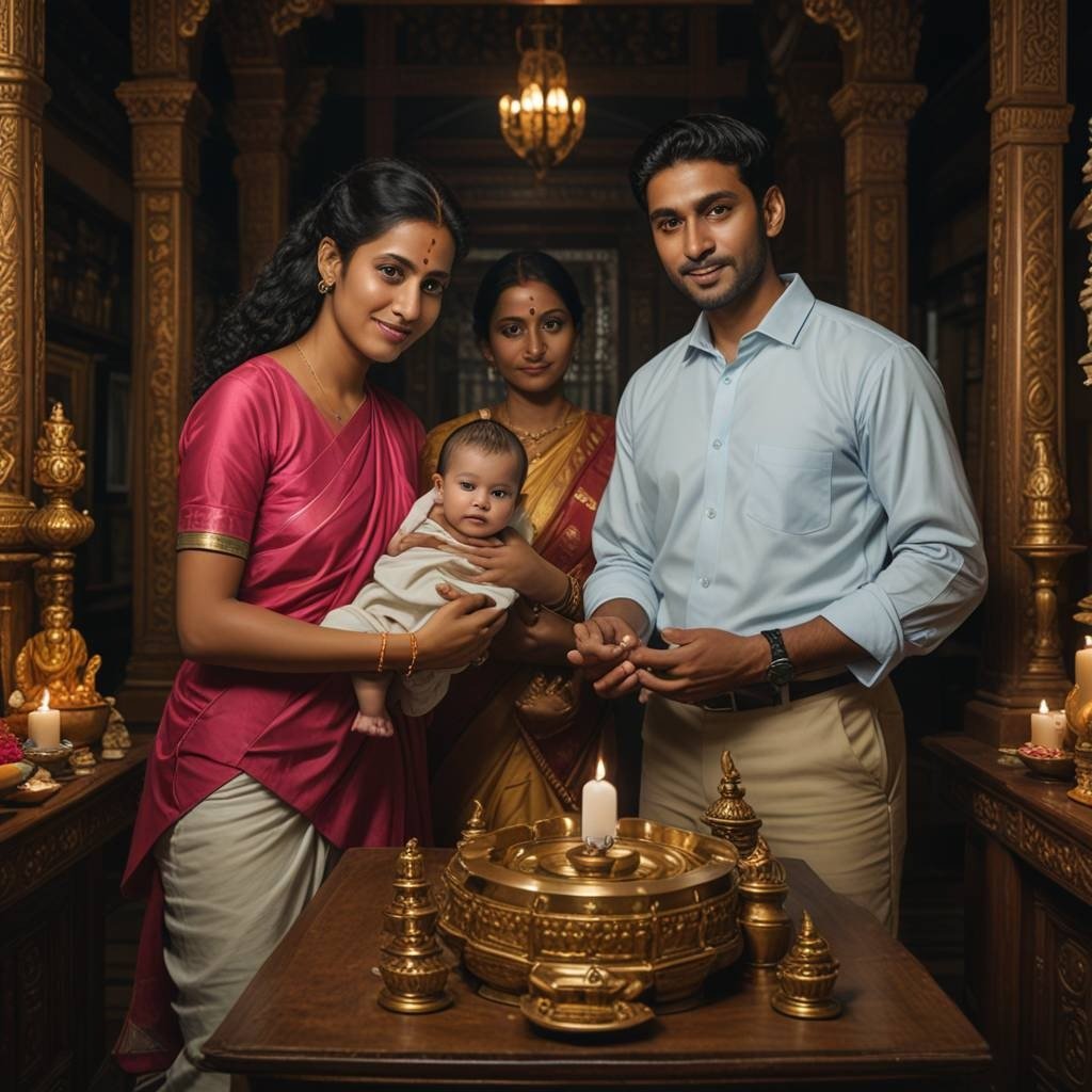 Infant Darshan at Tirumala