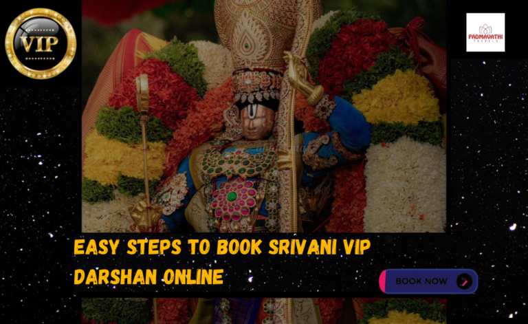 Easy Steps to Book Srivani VIP Darshan Online