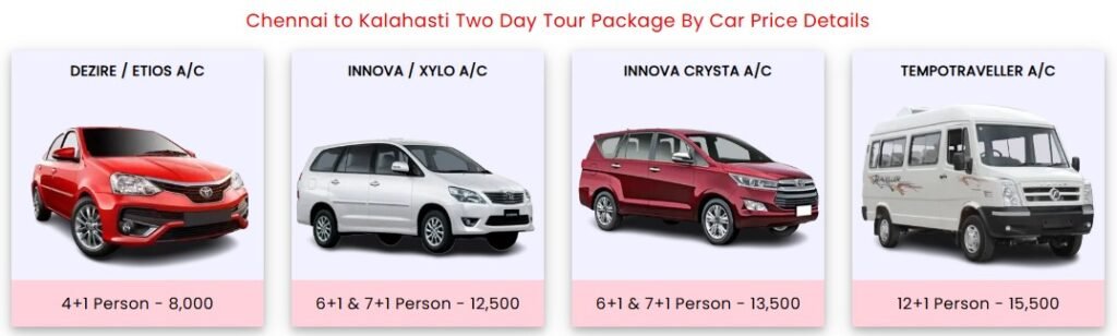 Chennai to Kalahasti one day tour package
