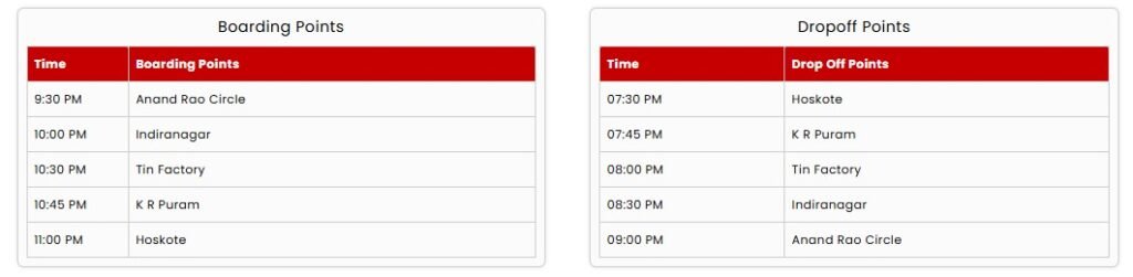 Bangalore to Tirupati free darshan bus package