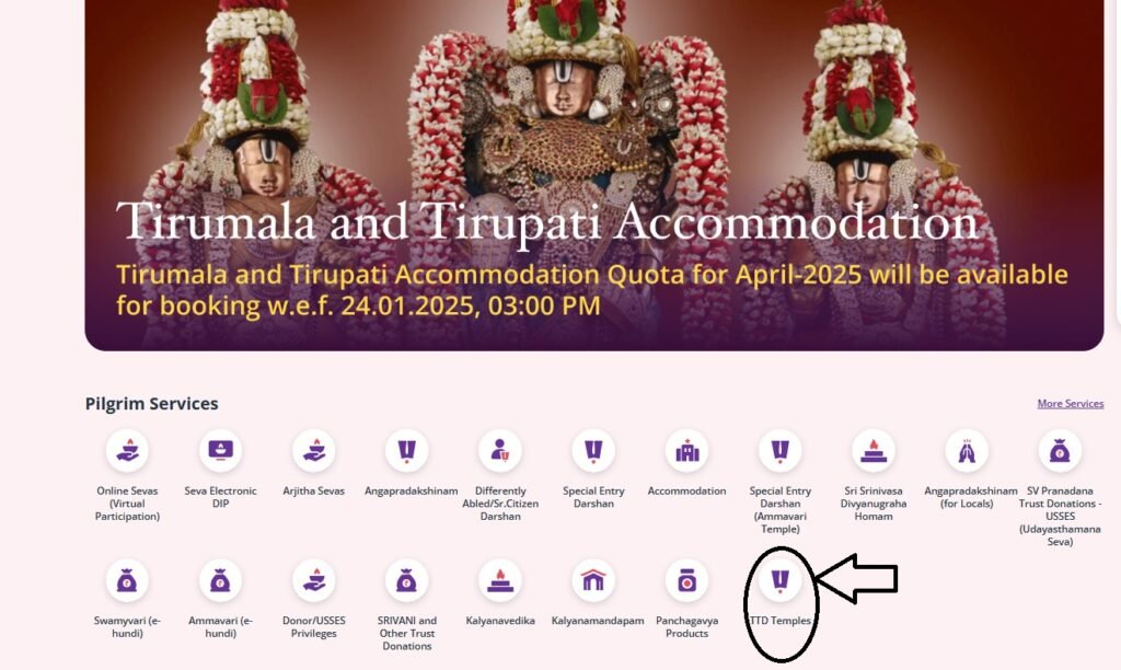 Special Entry Darshan tickets for February 2025