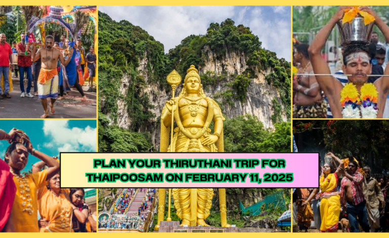 Plan Your Thiruthani Trip for Thaipoosam February 2025