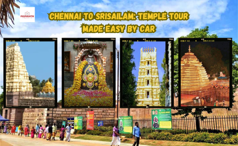 Chennai to Srisailam: Temple Tour Made Easy by Car