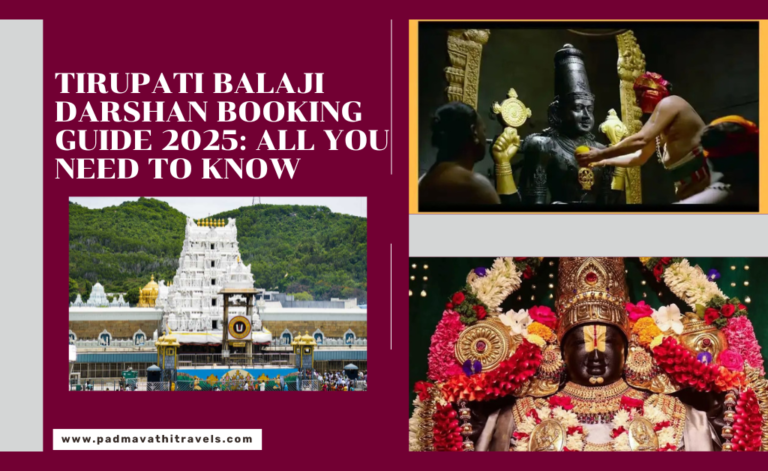 Tirupati Balaji Darshan Booking Guide 2025: Need to Know