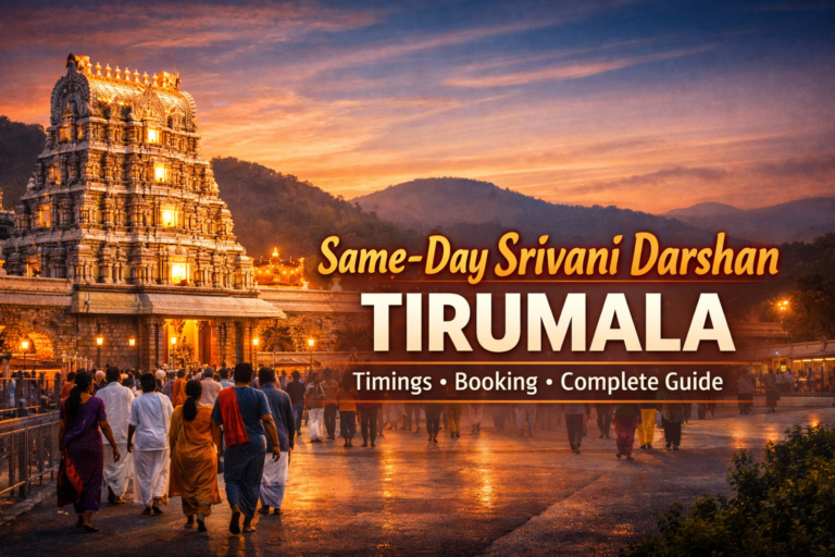 Experience Divine Blessings with Same-Day Srivani Darshan at Tirumala