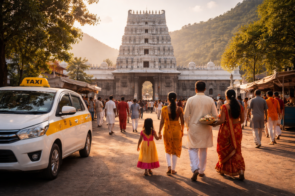 Chennai To Kalahasti Car Rental drop at Sri Kalahasti Temple entrance