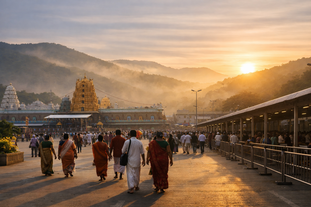 How Long Does Srivani Break Darshan Actually Take – real Tirumala pilgrim waiting experience
