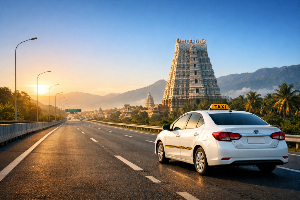 Chennai To Kalahasti Car Rental service by Padmavathi Travels for temple trip