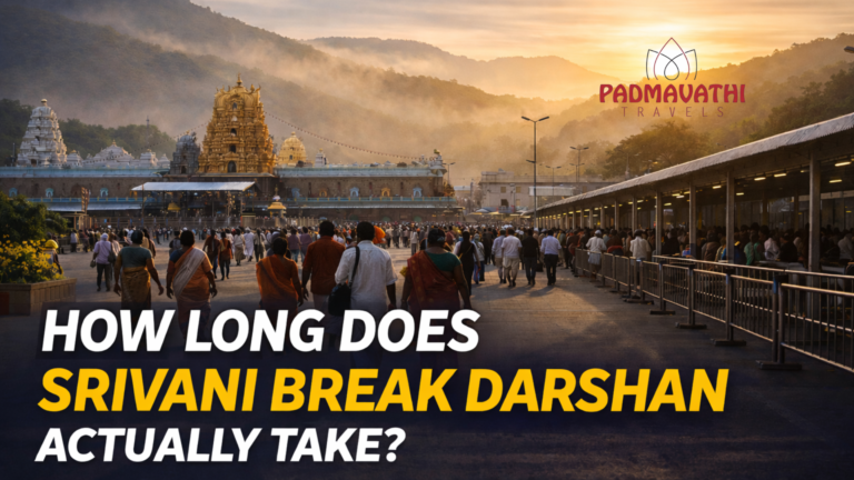 How Long Does Srivani Break Darshan Actually Take?