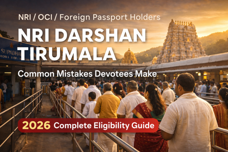 Common Misconceptions About NRI Darshan Tirumala: Complete 2026 Guide