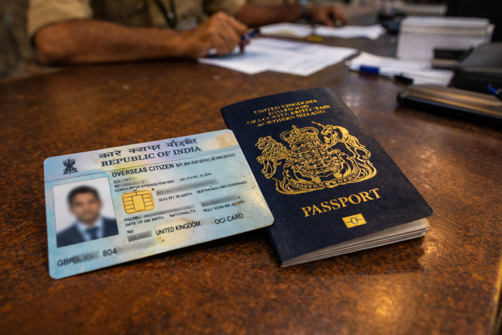 OCI card and foreign passport required for NRI Darshan Tirumala eligibility