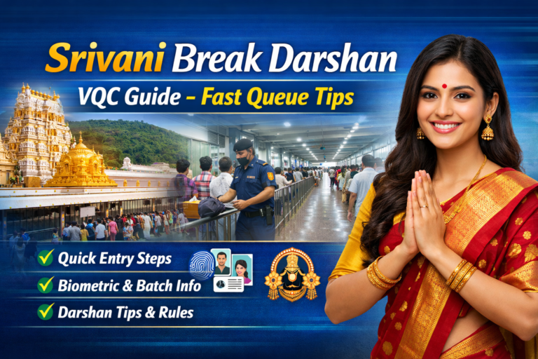 Complete Guide to Srivani Break Darshan Queue Process at VQC Tirumala
