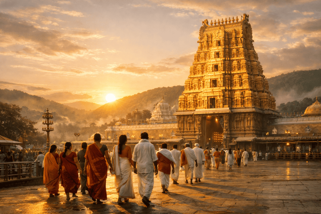 Tirupati NRI Darshan guide at Tirumala Venkateswara Temple