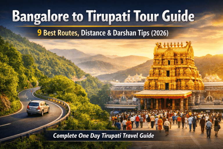 Bangalore to Tirupati Tour Guide – Distance, Route, and Darshan Options